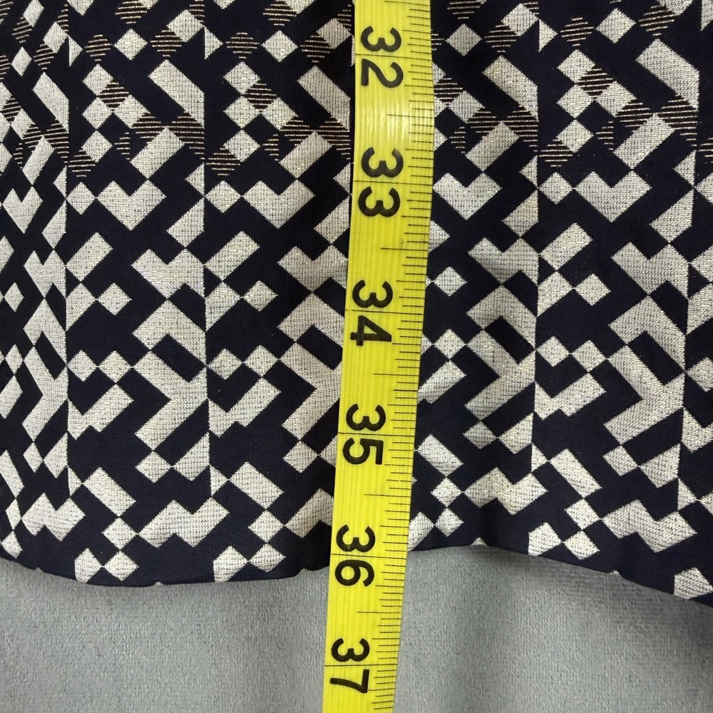 Maeve Multi-Color Metalic Polka-Dot Mesh Sleeveless Abstract Mini Dress Women XL - Picture 5 of 15